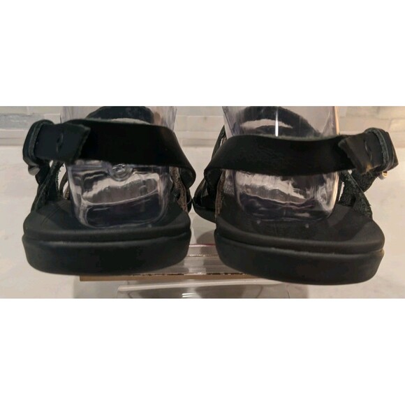 Women's OluKai Awe 'Awe Full Grain Leather Straps Hawaiian Sandals Size 8 - Picture 11 of 14